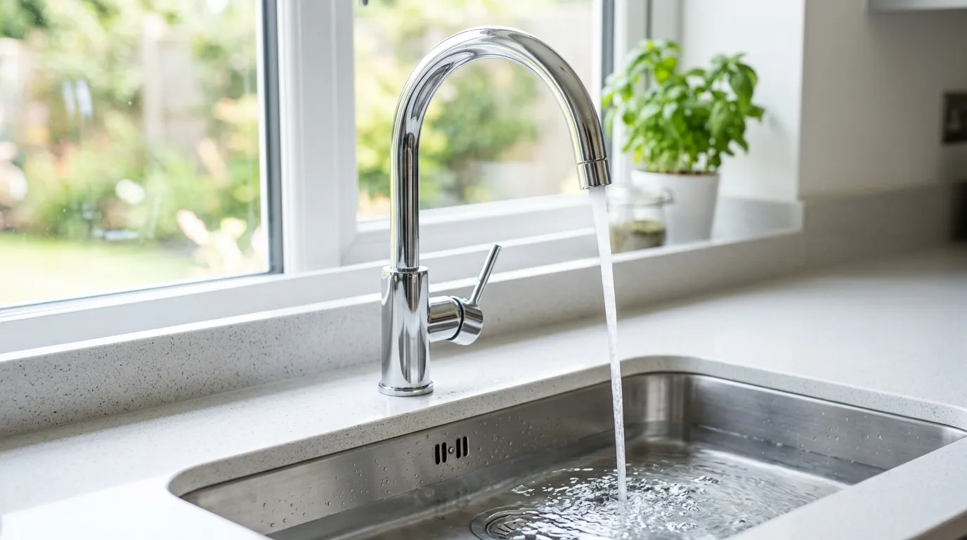 Local Plumbing Master Pros same day plumber fixing a faucet in Sadieville, KY